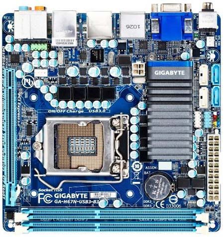 Системная плата Gigabyte GA-H67N-USB3-B3